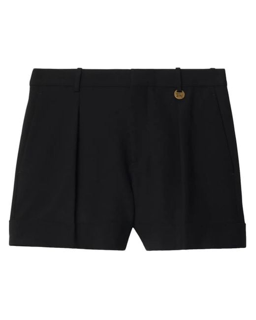 Burberry Black Tailored Shorts