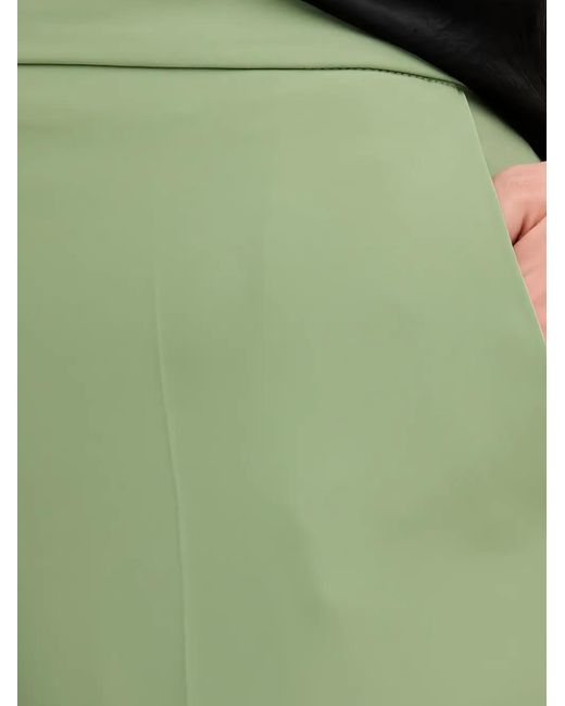 Sandro Ferrone Green Flared Trousers
