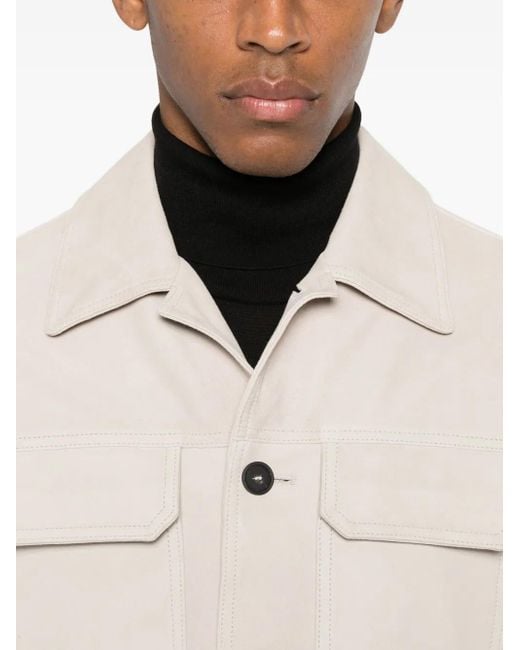 Tagliatore Natural Flap-Pockets Button-Fastening Jacket for men