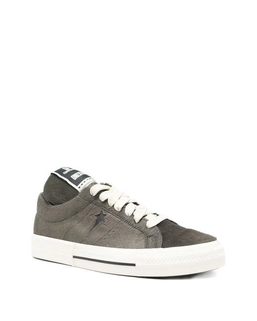 Rick Owens White X Converse One Star Pro Ox Low-Top Sneakers