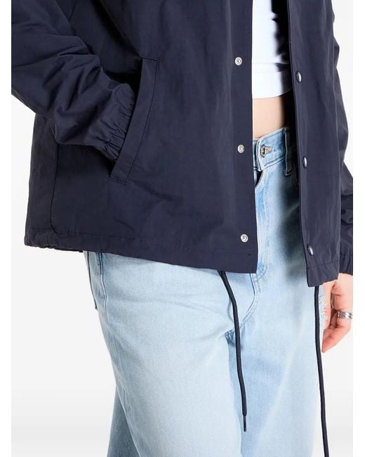 KTZ Blue Mlb Coaches Jacket