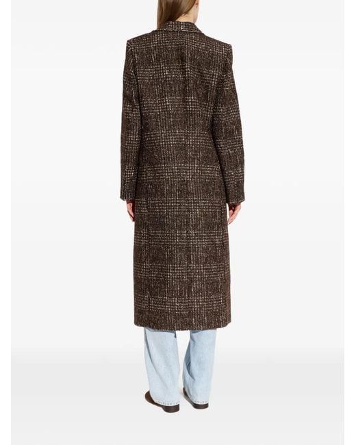 IRO White Iglia Bouclé Coat