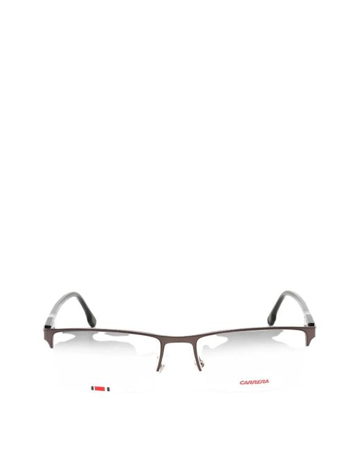 Carrera White Rectangle-Frame Glasses for men