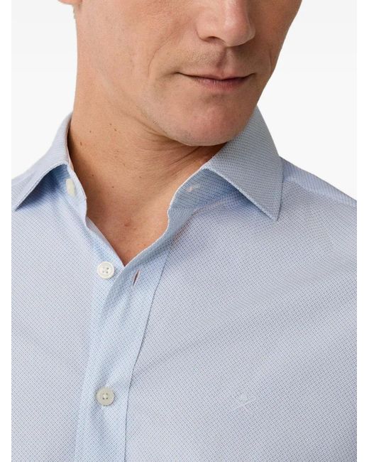 Camicia di Hackett in Blue da Uomo