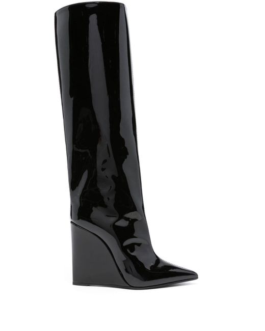 Le Silla Kira 120mm Knee Boots in Black | Lyst