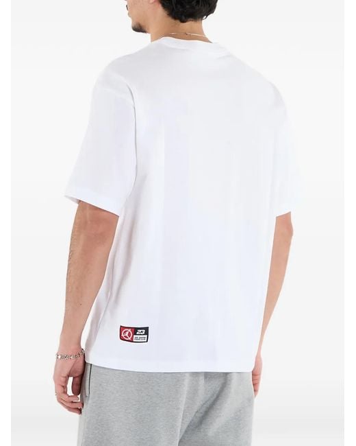 Nike White Flight Club Logo T-Shirt for men