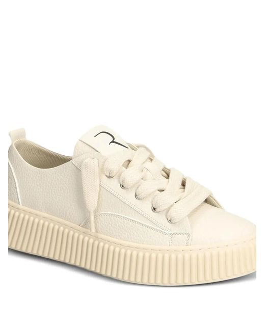 Rhun Natural Leather Sneakers for men