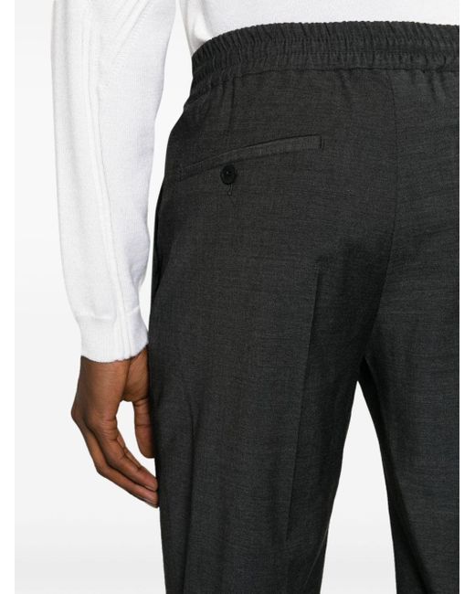 Pantaloni New Alpha con coulisse di Sandro in Black da Uomo