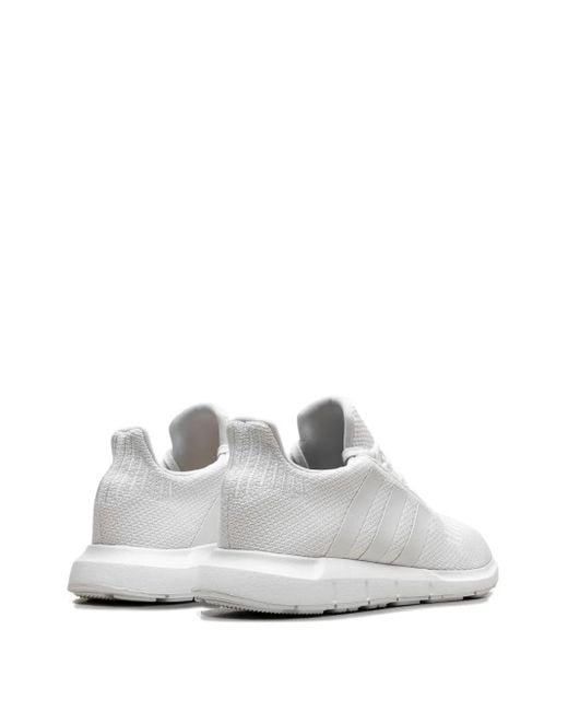 Adidas White Swift Run 1.0 "Cloud" Sneakers