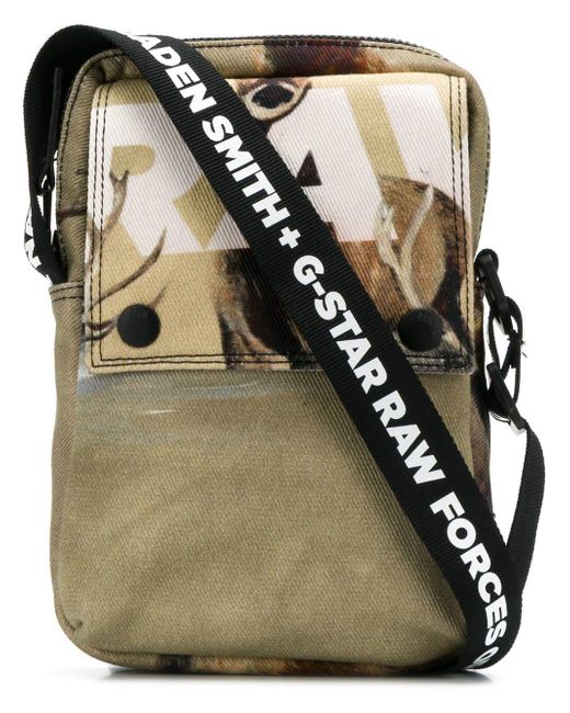 G-Star RAW Multicolor Printed Messenger Bag for men