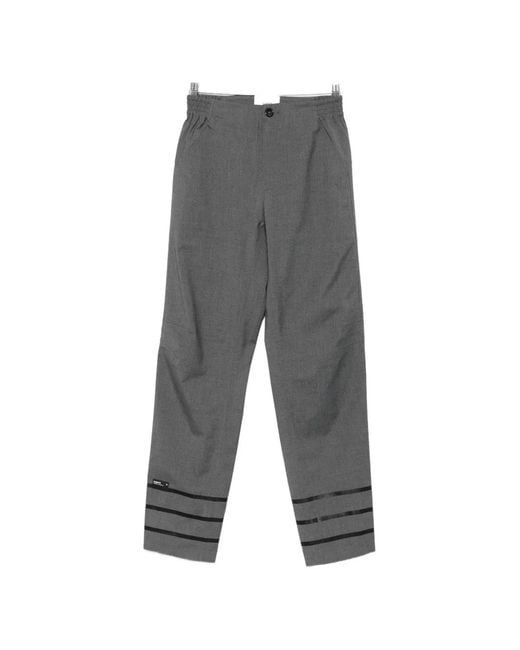 Coperni Gray Buttoned Pocket Trousers