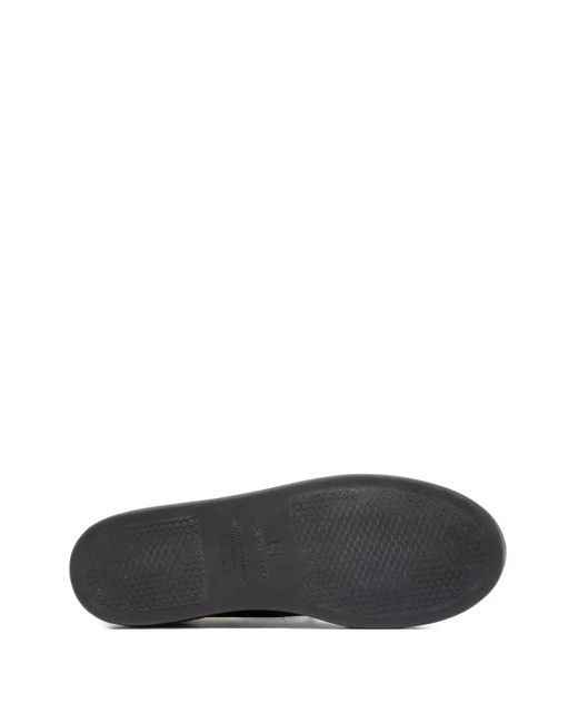 メンズ Officine Creative レースアップ スエードスニーカー Black