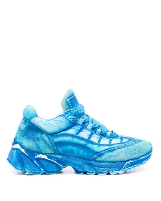 MM6 by Maison Margiela Blue Castlerock Sneakers