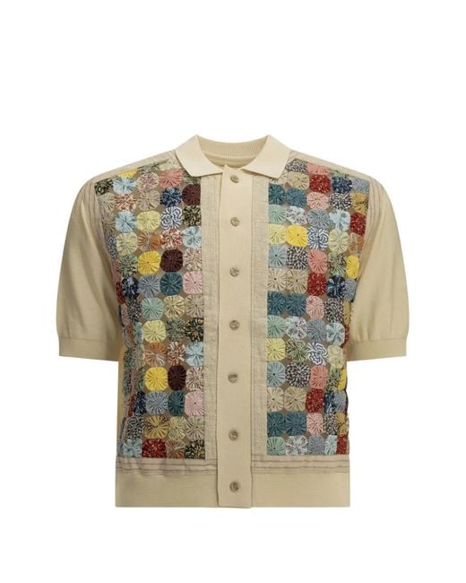 Polo À Design Patchwork Kapital pour homme en coloris Multicolor