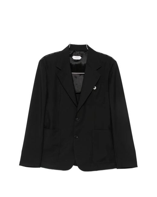Versace Black Medusa-Detail Blazer for men