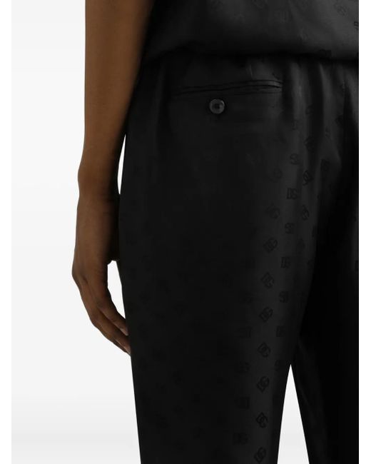 Dolce & Gabbana Black Trousers for men