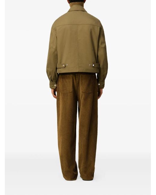 AMI Green Cotton Worker Jacket