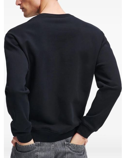 Karl Lagerfeld Black Ikon T-Shirt for men