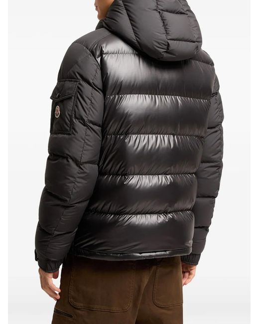 Moncler Black Maya Short Down Jacket for men