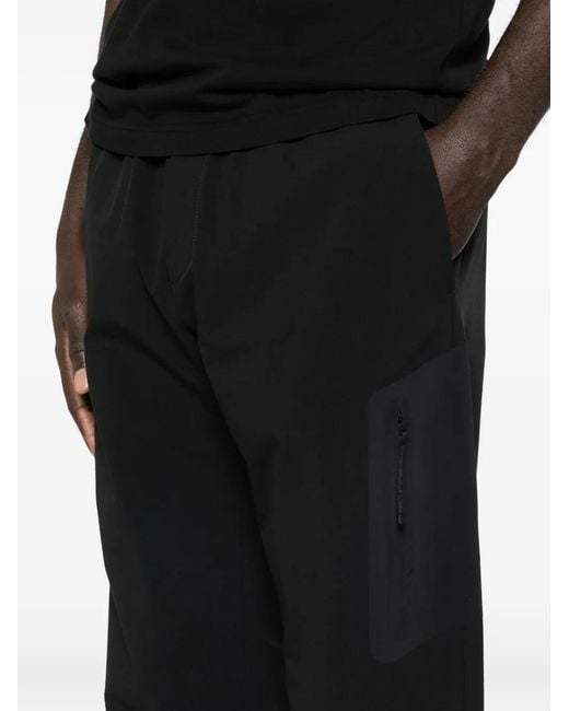 Moncler Black Zip Pocket Track Pants for men