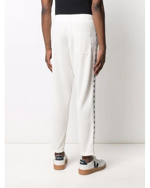 Golden Goose Deluxe Brand White Cotton joggers for men