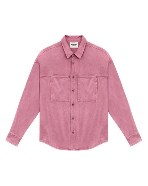 Isabel Marant Raquel Blouse in het Pink