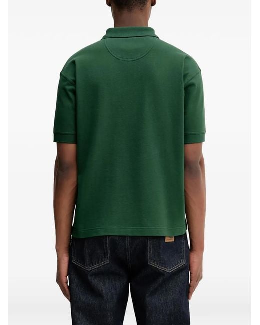 Polo Hexham Barbour de hombre de color Green