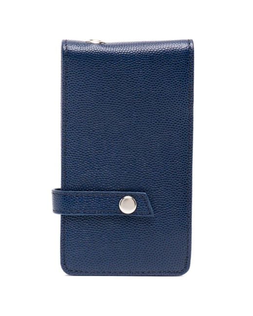Want Les Essentiels De La Vie Blue Bi-Fold Leather Wallet