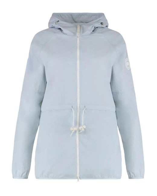 Canada Goose フーデッド ウインドブレーカー Blue