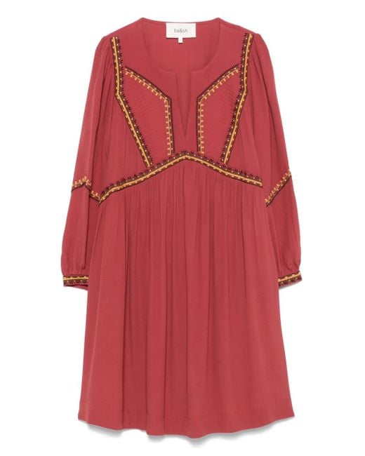 Ba&sh Red Tulsie Mini Dress