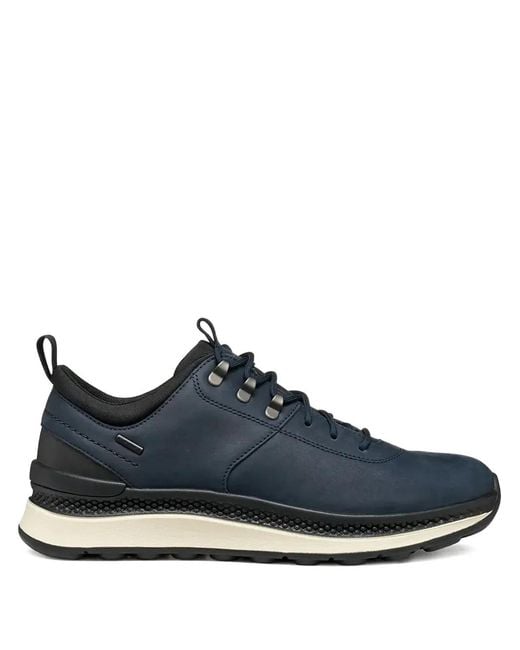 Geox Blue Spherica Actif X2 Abx Lace-Up Sneakers for men