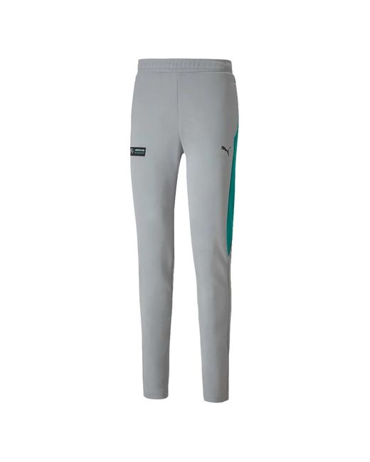 PUMA Gray X Mapm Mercedes T7 Striped Track Pants for men