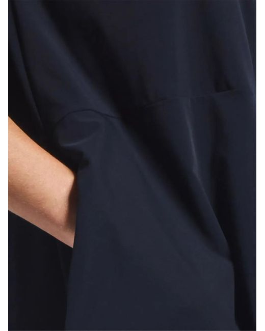 High Blue Caress Midi Dress