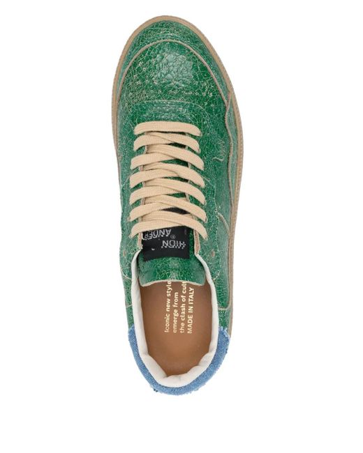 HIDNANDER Green Mega T Sneakers