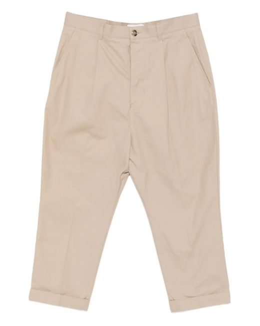AMI Hose mit Bundfalten in Natural für Herren