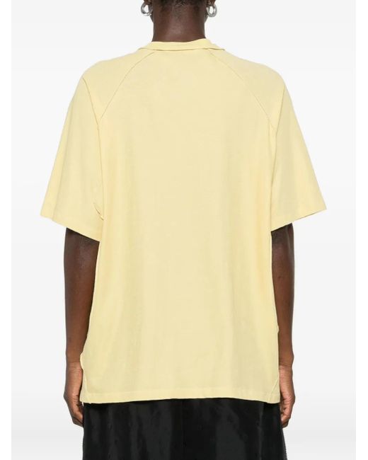 6397 Yellow V-Neck T-Shirt