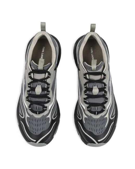 Sneakers Con Logo di Karl Lagerfeld in Black da Uomo