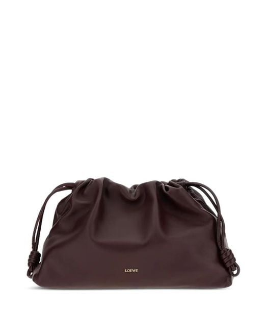 Loewe Brown Large Flamenco Tote Bag