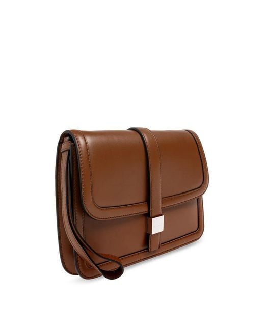 Max Mara Brown Bianca Clutch Bag