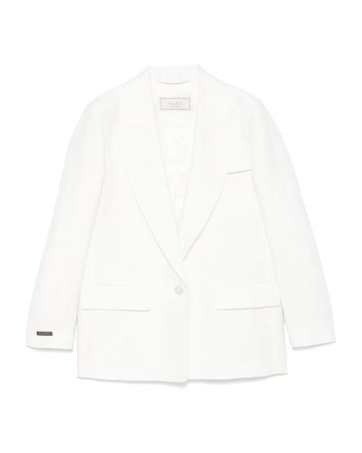 Blazer con botones Peserico de color White