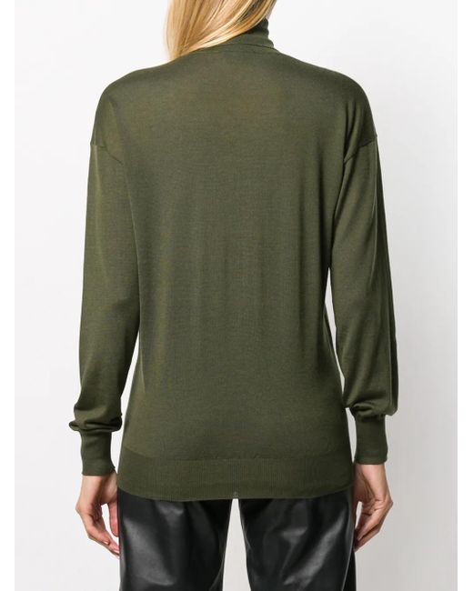 Tom Ford Green Roll Neck Jumper