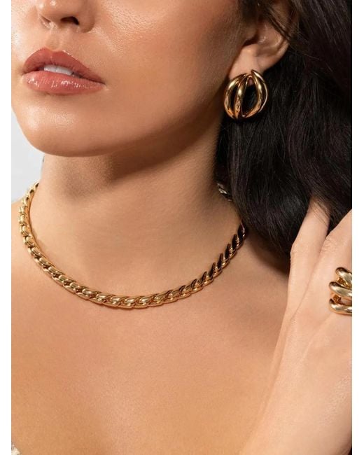 Jennifer Fisher Natural Abstract-Lines Earrings