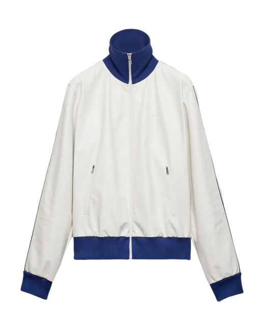 メンズ Prada レザージャケット White