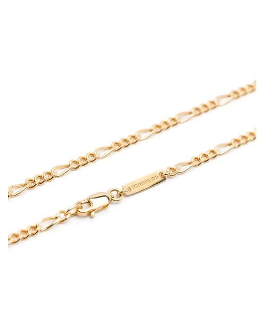 Tom Wood White Silm Bo Chain Necklace