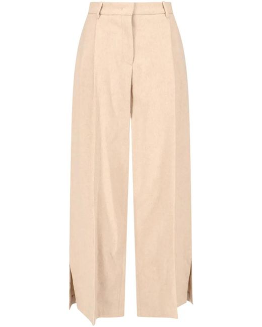 THE GARMENT Natural Side Slit Trousers