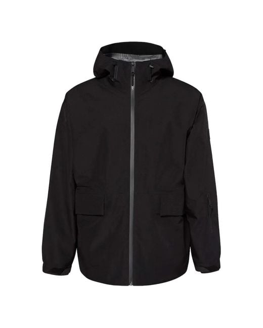 Calvin Klein Black Hooded Pocket Jacket for men