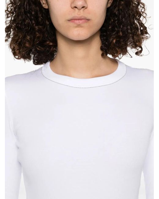 Fabiana Filippi ディアマンテ Tシャツ White