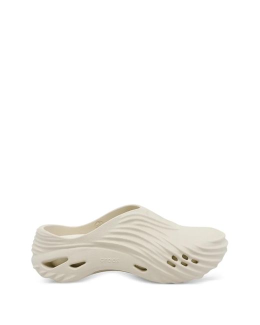CROCSTM White Echo Wave Sandals for men