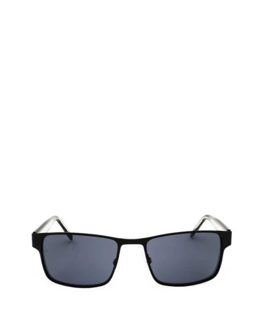 Tommy Hilfiger Blue Rectangle-Frame Metal Sunglasses for men