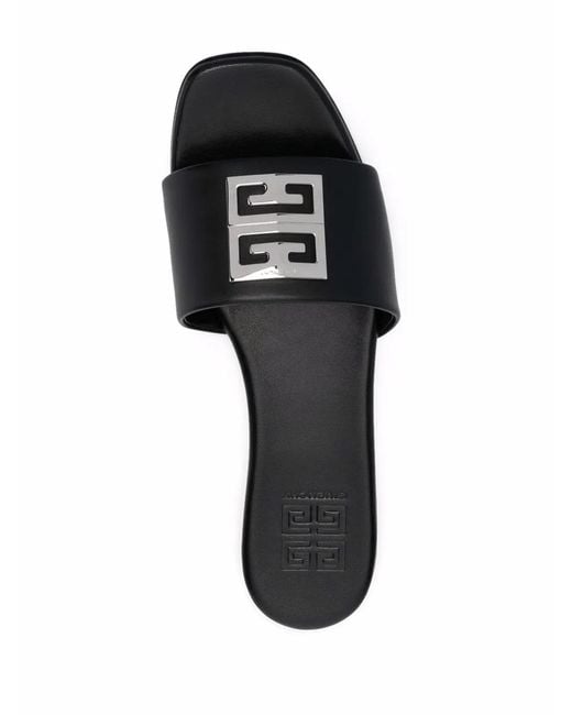 Givenchy Black Sliders